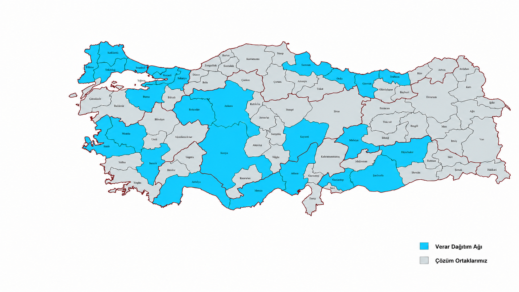 Dağıtım Ağımız